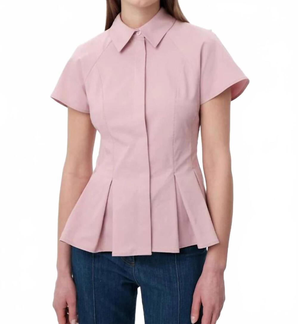 NEW EXQUISE heray shirt in pink
